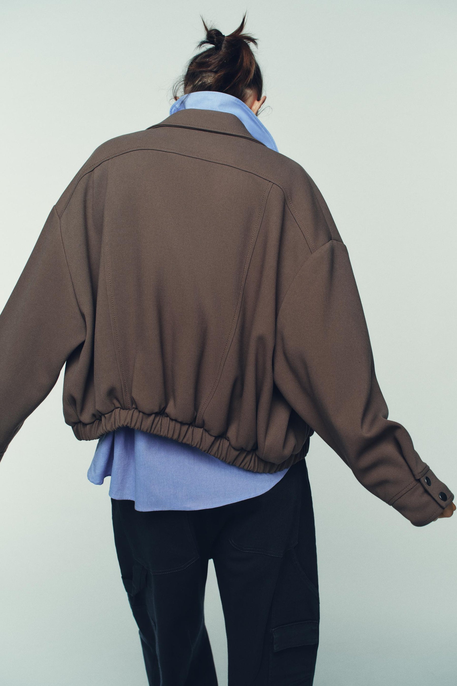 CROSSOVER BOMBER JACKET - Image 4