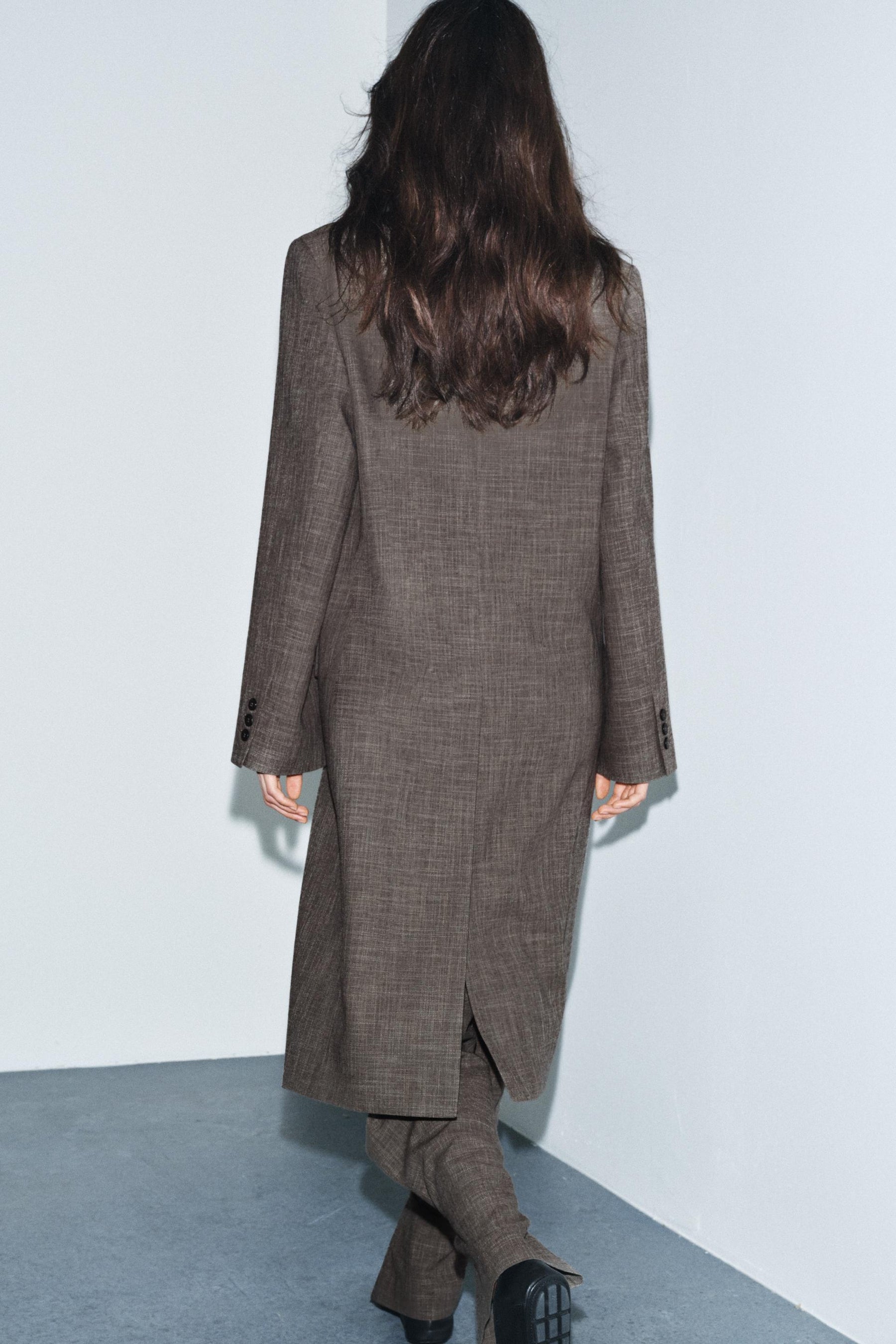 "DOUBLE-BREASTED FROCK COAT" - Image 3