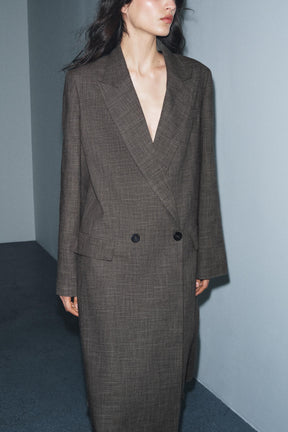 "DOUBLE-BREASTED FROCK COAT" - Image 5