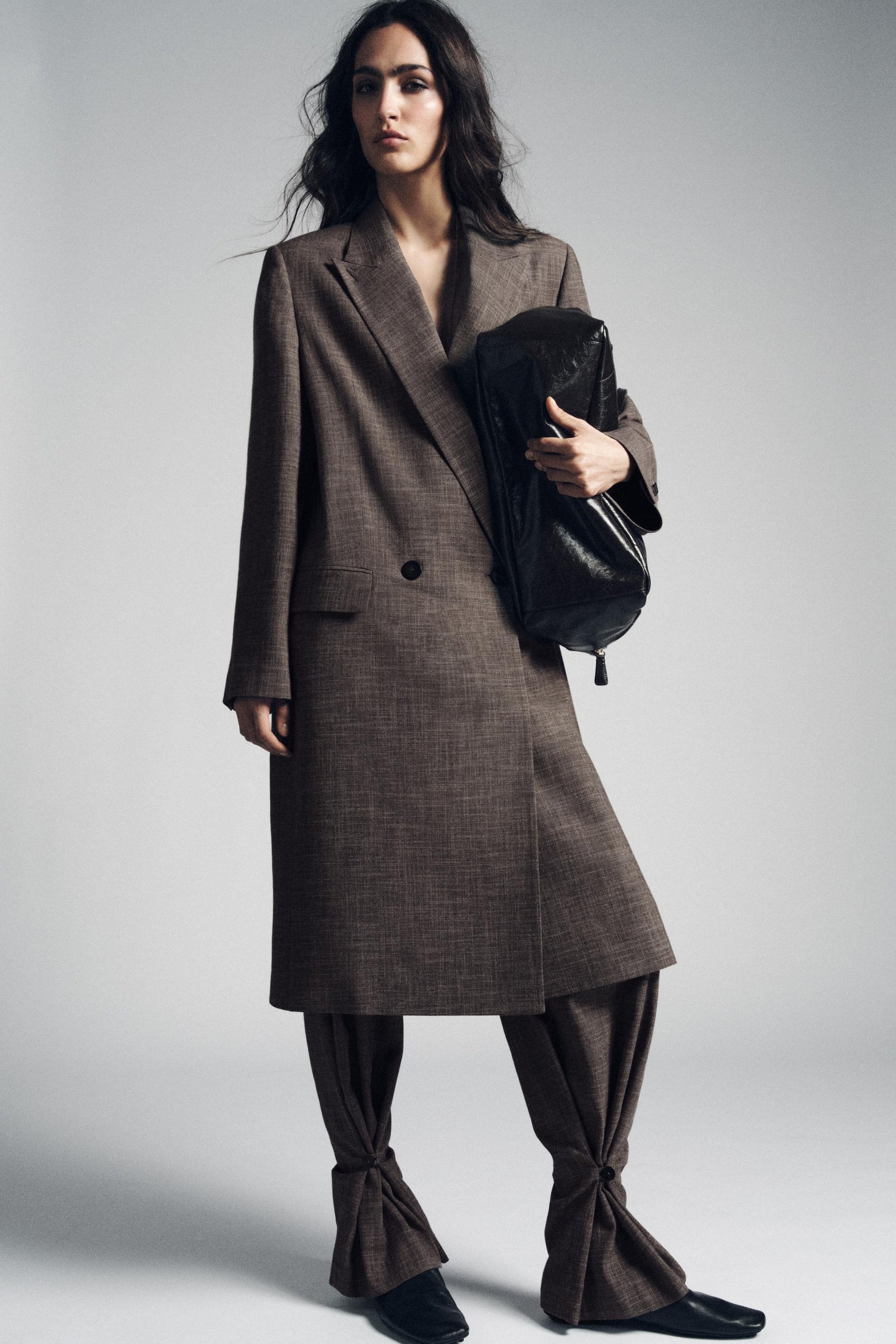 "DOUBLE-BREASTED FROCK COAT" - Image 1