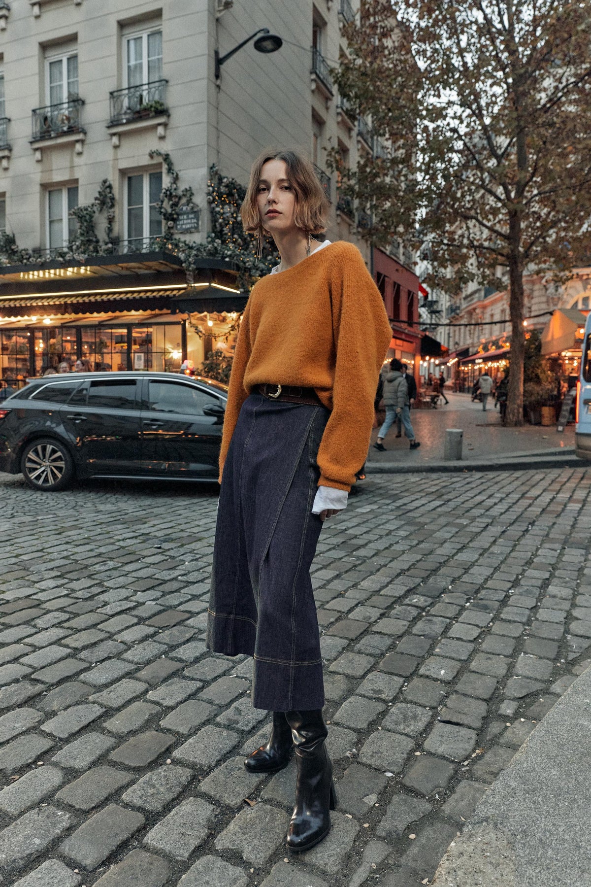 KNIT JUMPER WITH KNOTTED BACK - Image 1