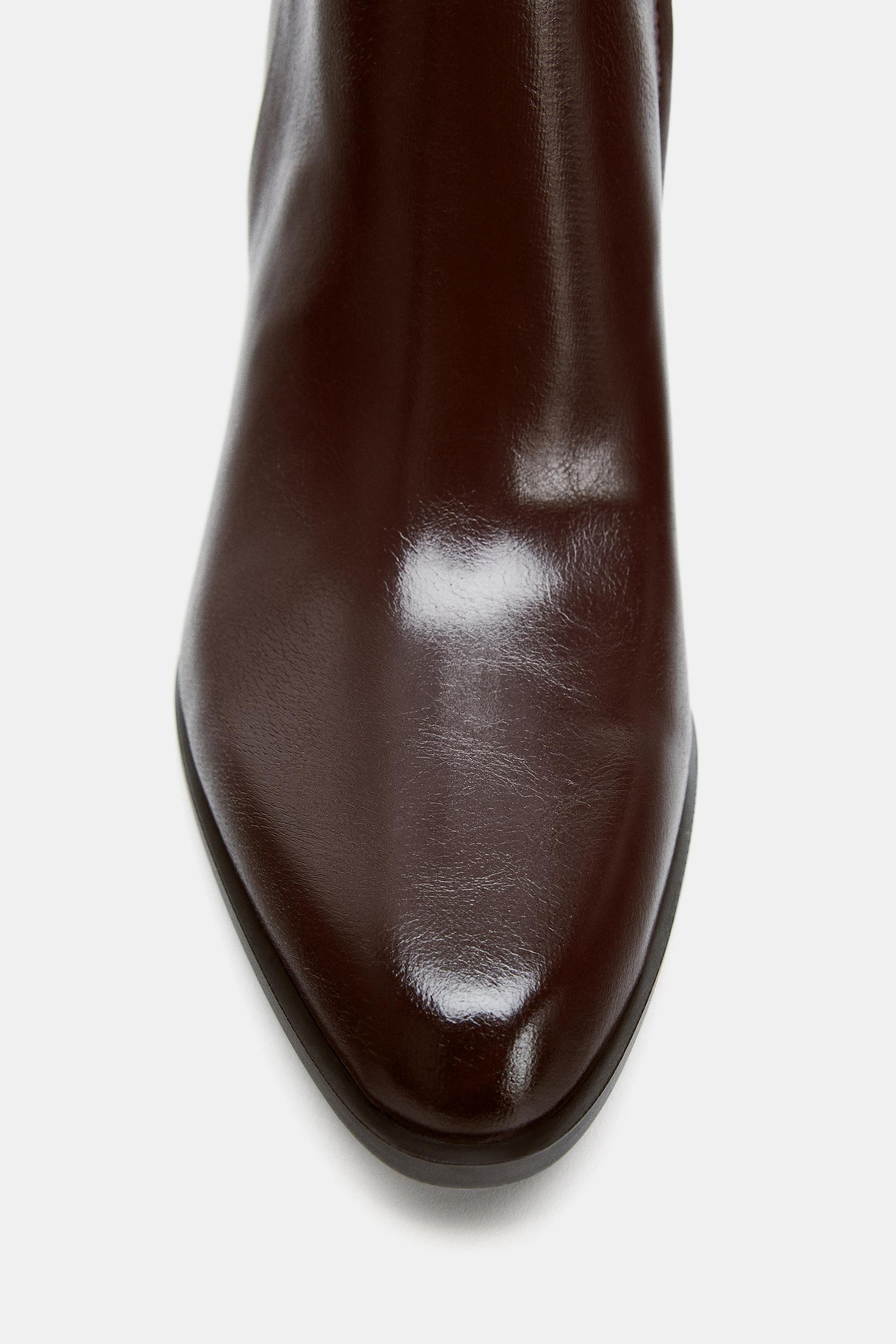 Wide-Heel Ankle Boots