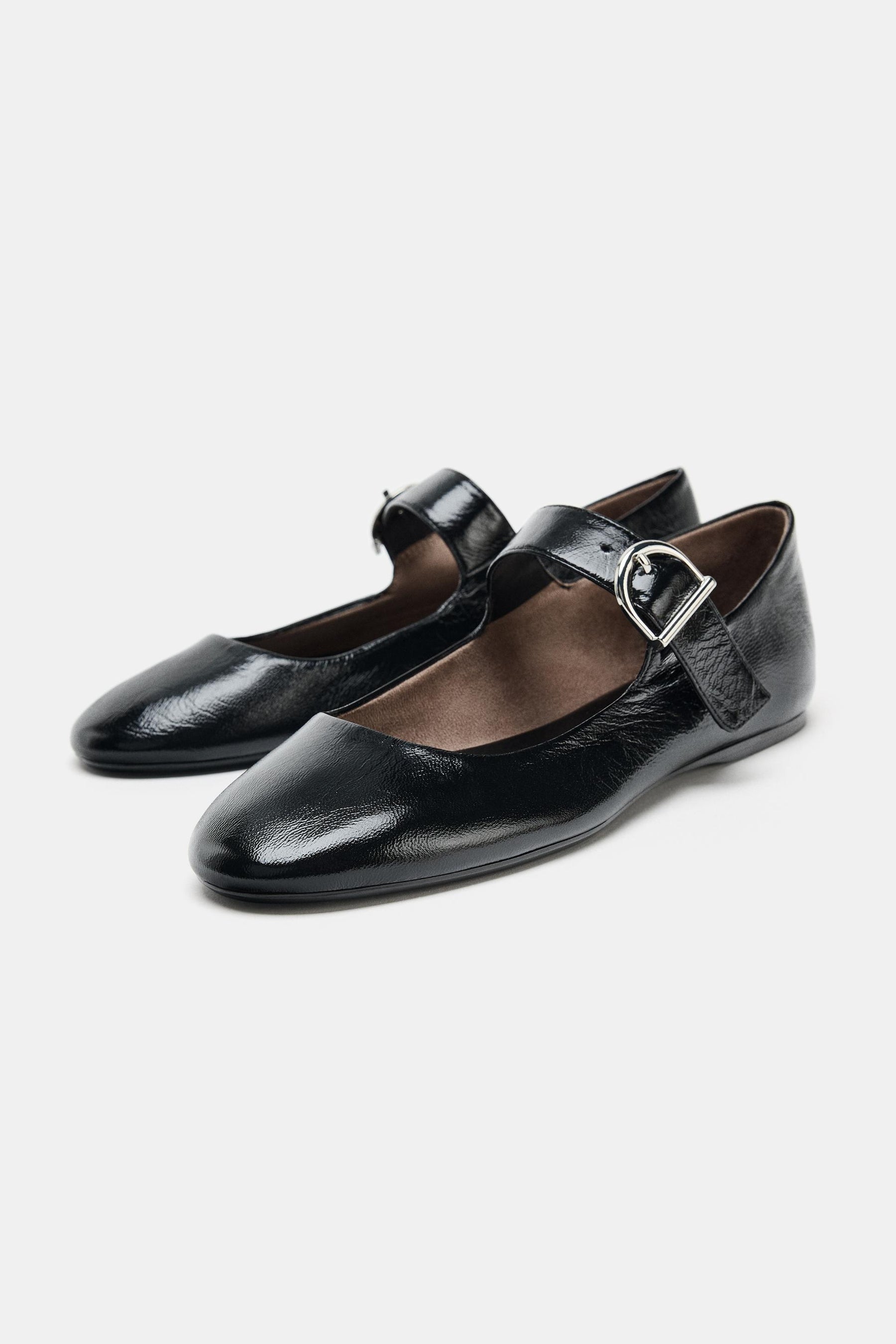 Leather Ballet Flats