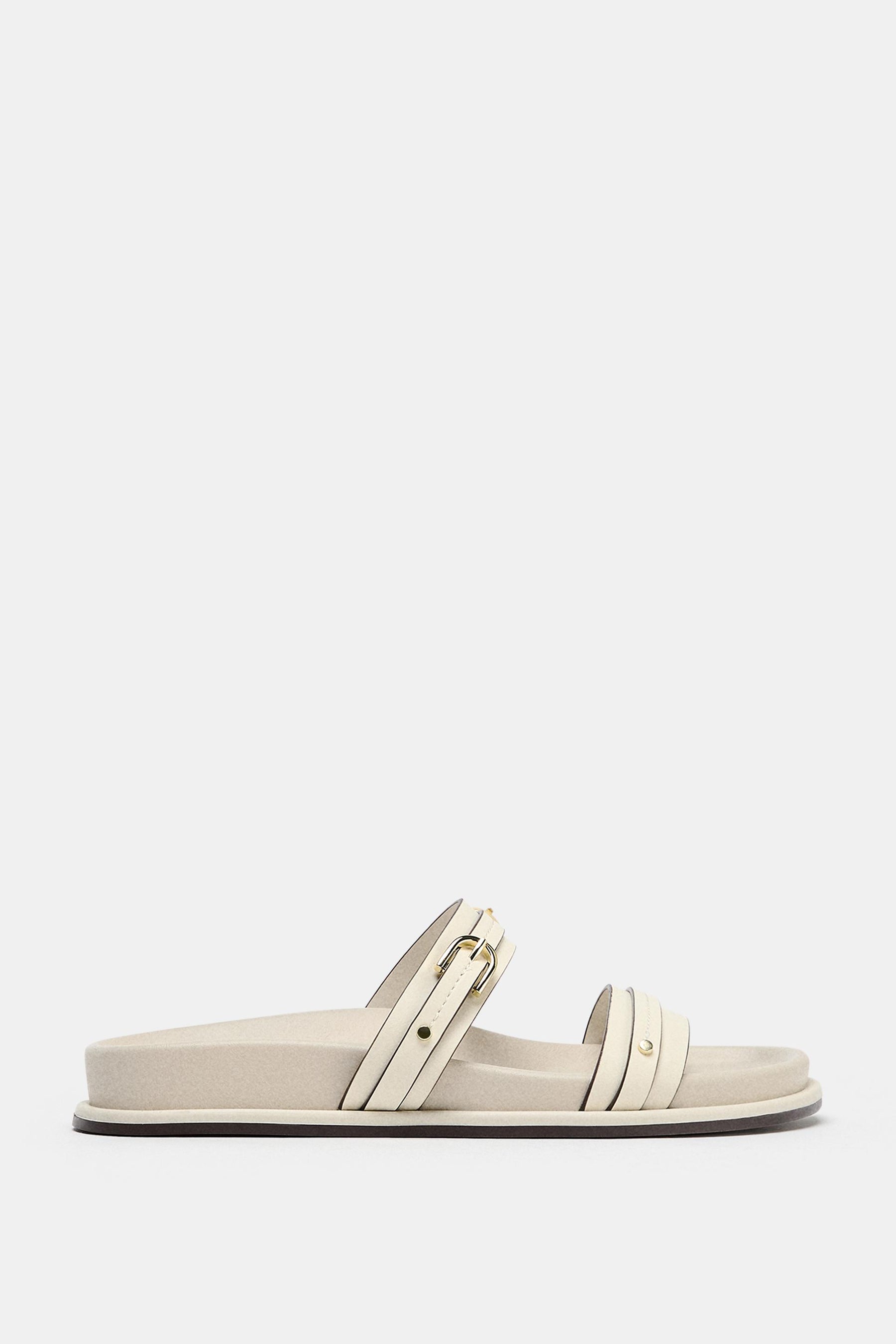 Flat Slider Sandals