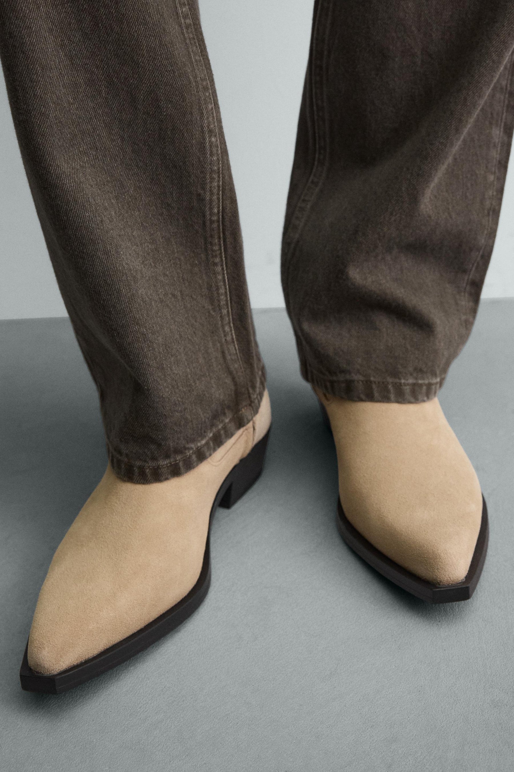 LEATHER HARNESS BOOTS - Image 3