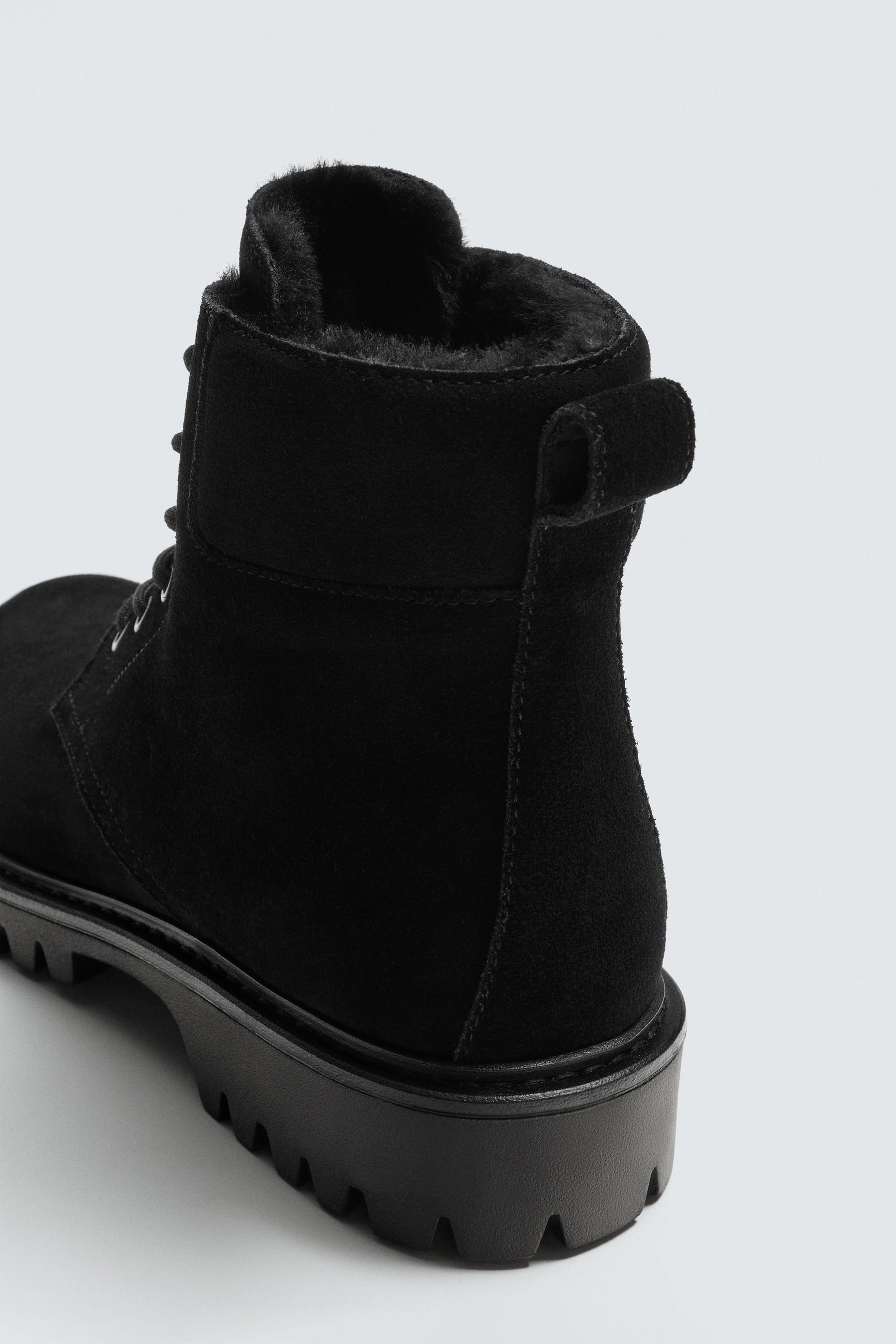 LEATHER LACE-UP BOOTS - Image 6