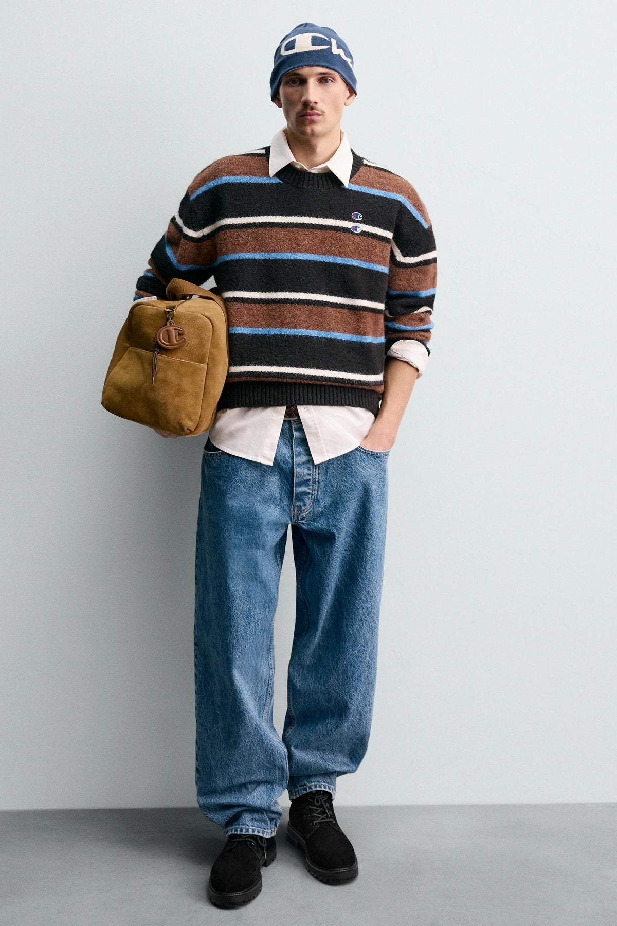 LEATHER LACE-UP BOOTS CHAMPION ® X - Image 2