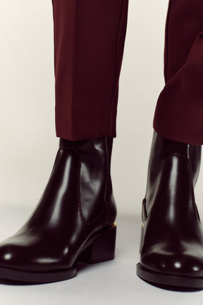 Ankle Boots with Metal