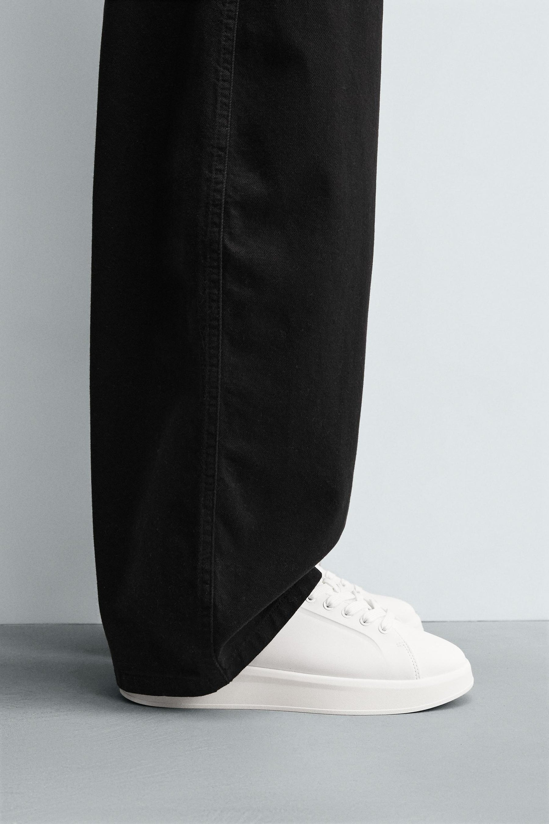 MONOCHROME CHUNKY TRAINERS - Image 1