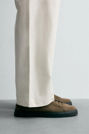 LEATHER TRAINERS - Image 1