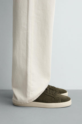 LEATHER TRAINERS - Image 1