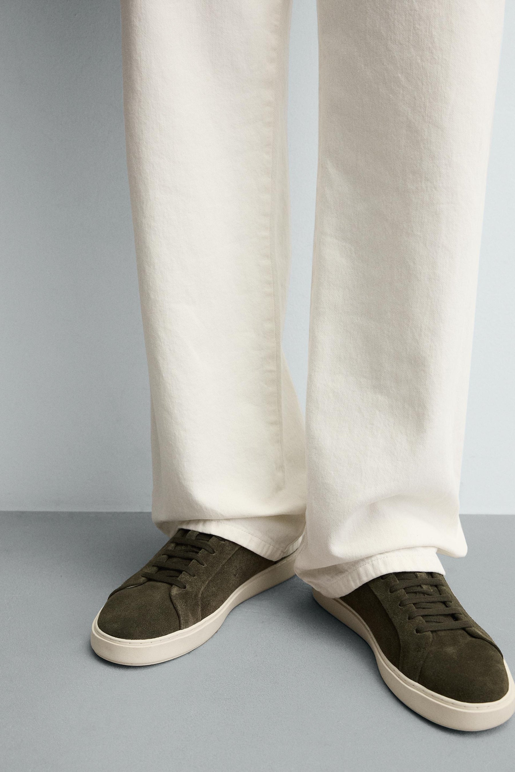 LEATHER TRAINERS - Image 3