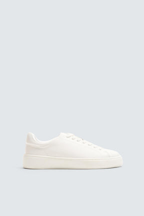 CHUNKY LEATHER TRAINERS - Image 4