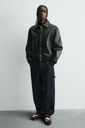 ANIMAL PRINT LEATHER DECK SHOES - Image 2