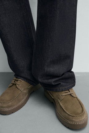 LEATHER DECK SHOES - Image 3