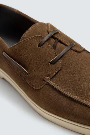 CASUAL LEATHER DECK SHOES - Image 6