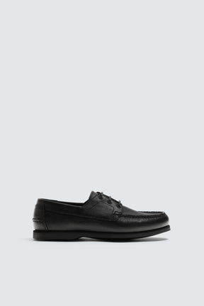 LEATHER DECK SHOES - Image 5