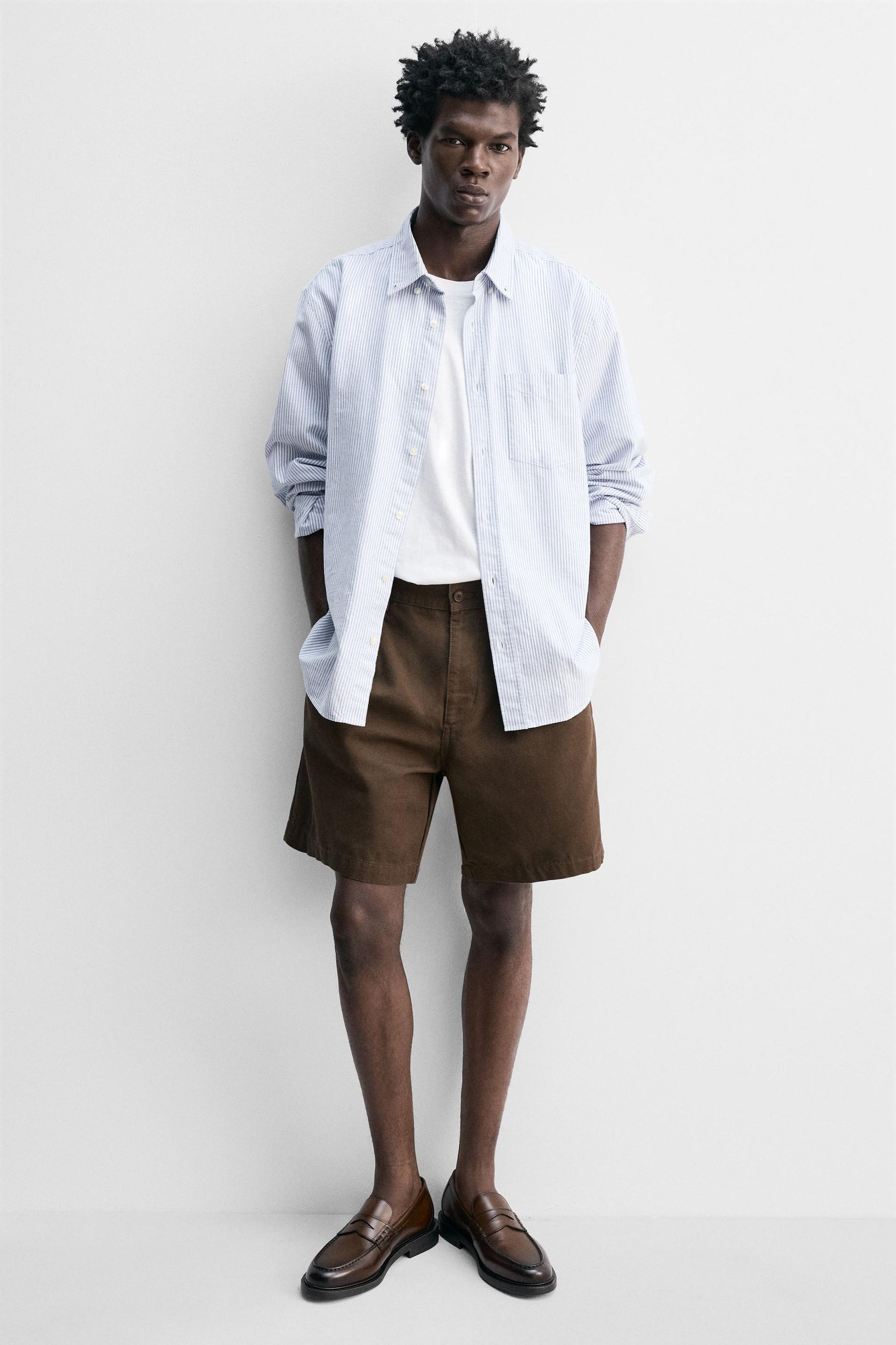 LEATHER PENNY LOAFERS - Image 1