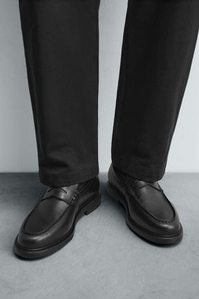 LEATHER PENNY LOAFERS - Image 3