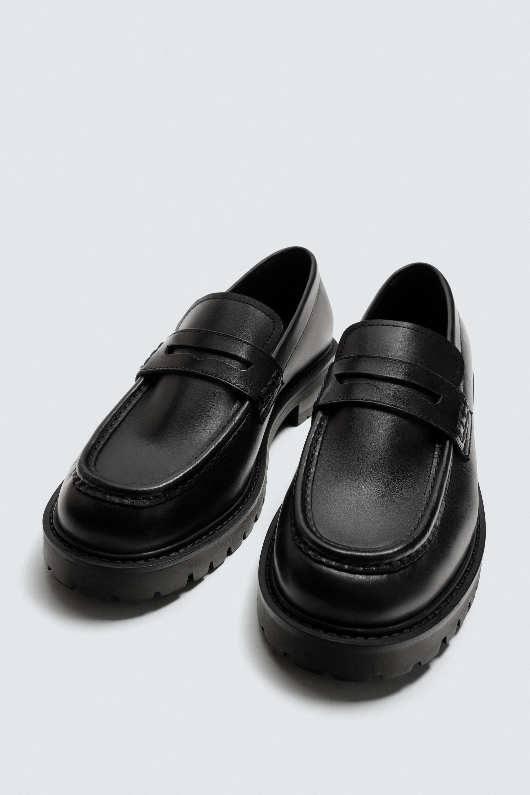 LEATHER PENNY LOAFERS - Image 2
