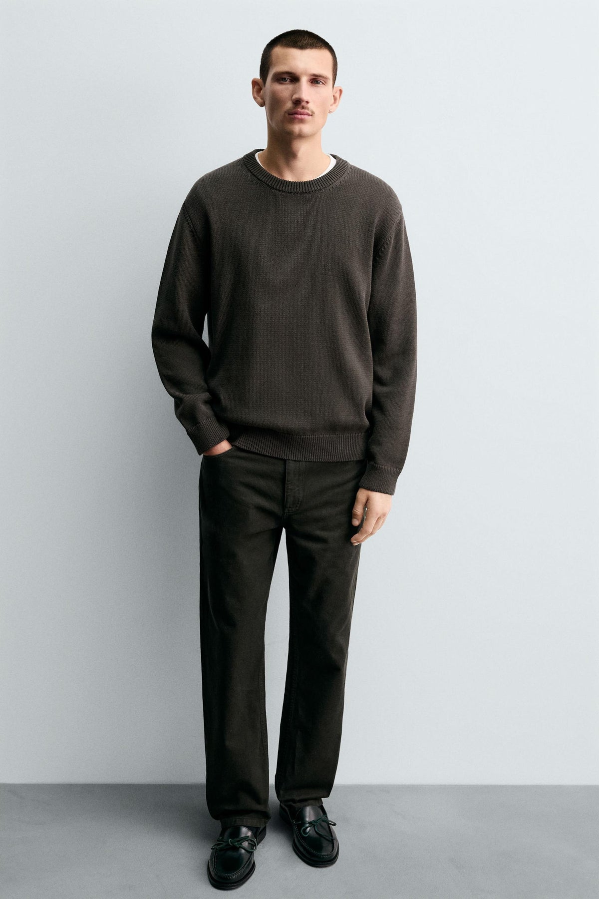 LEATHER BOW LOAFERS - Image 2