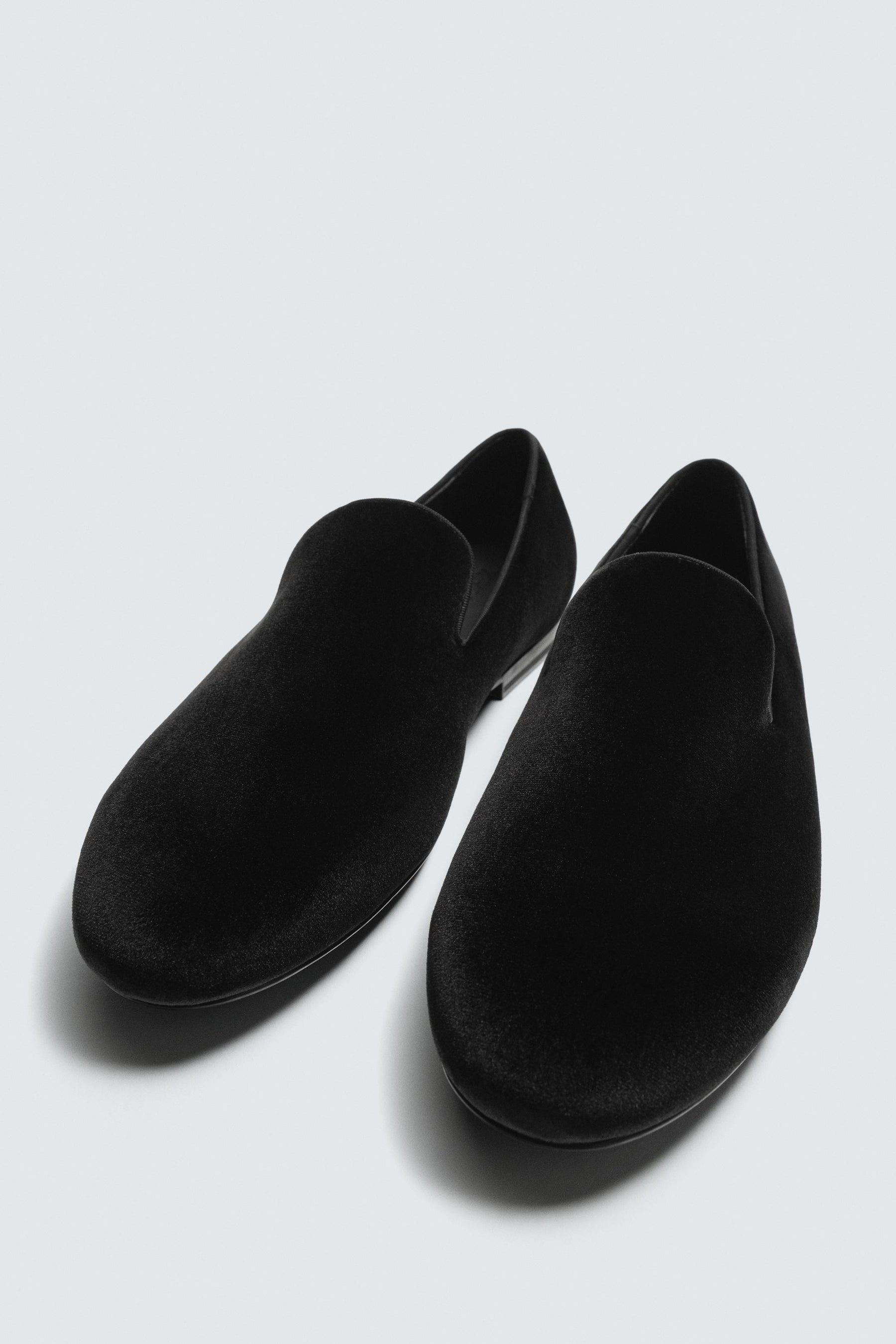 VELVET-EFFECT LOAFERS - Image 5