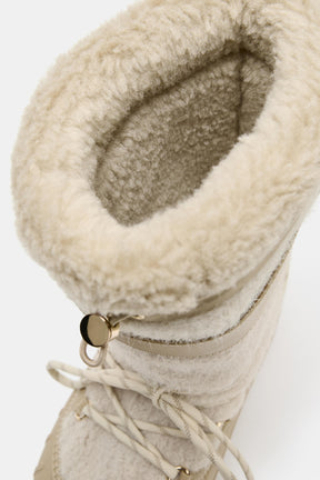 Shearling Ankle Boots
