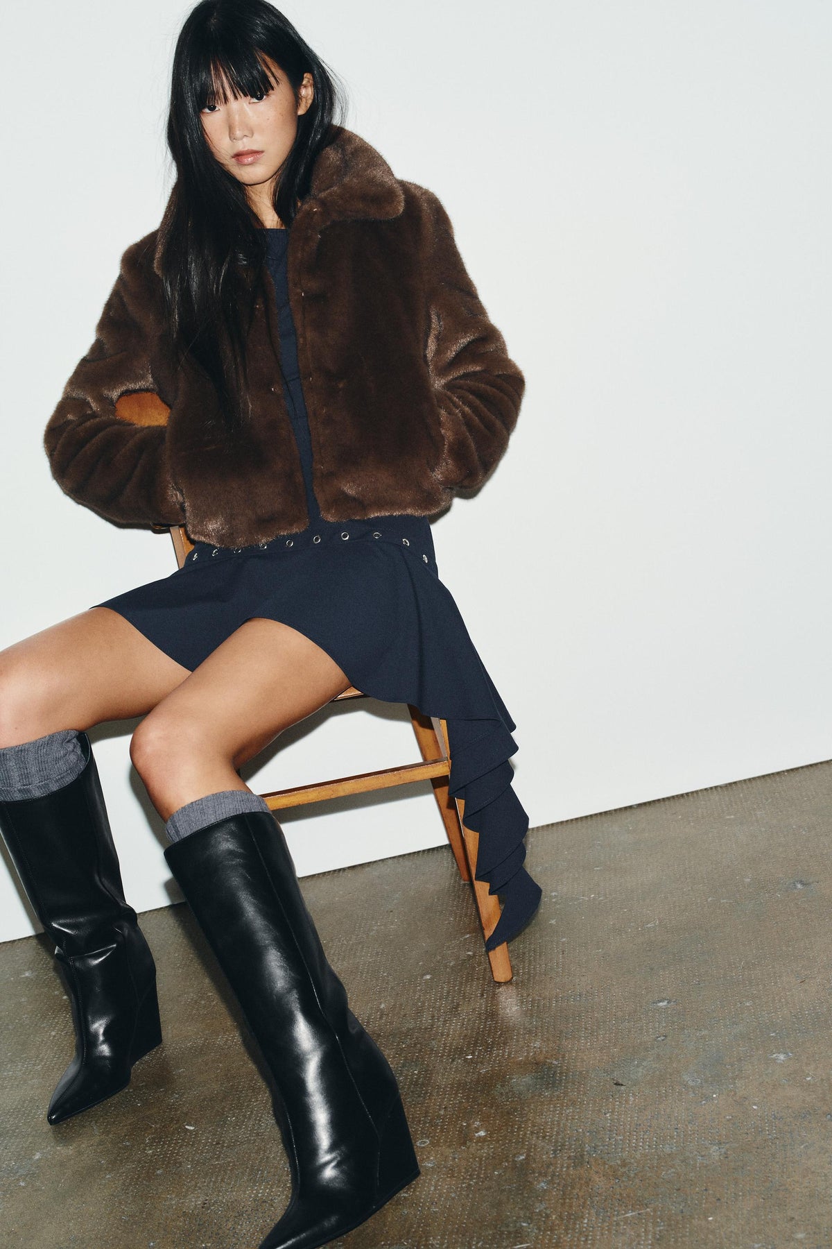 Wedge Heel Ankle Boots