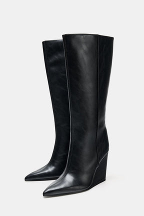 Wedge Heel Ankle Boots