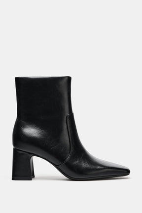 Block Heel Ankle Boots