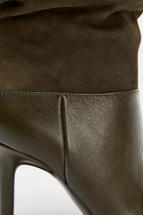 LEATHER ANKLE BOOTS