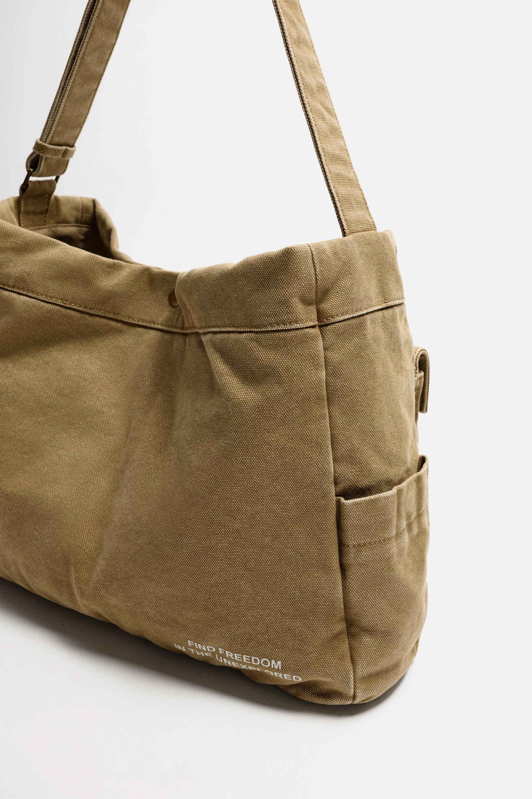 FABRIC SHOULDER BAG - Image 5