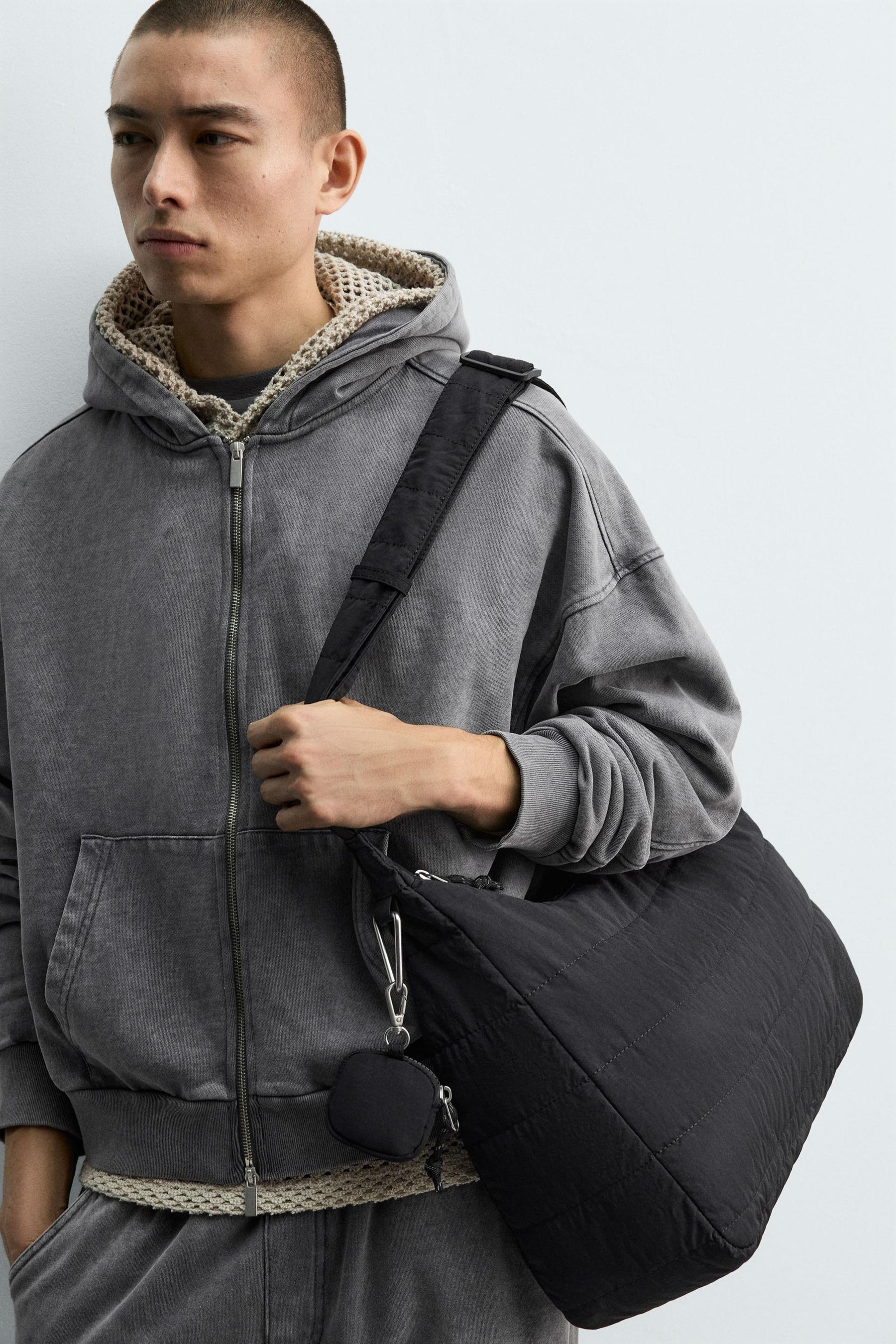 QUILTED NYLON BAG - Image 2