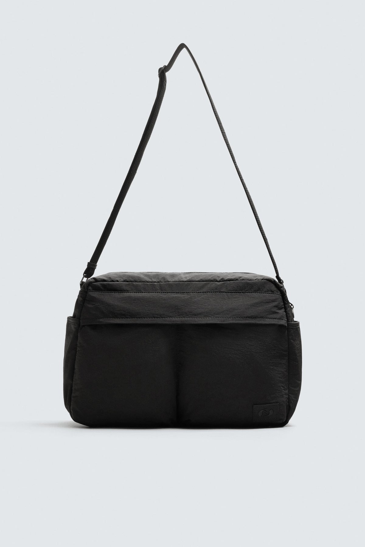 MULTI-POCKET NYLON CROSSBODY BAG - Image 1