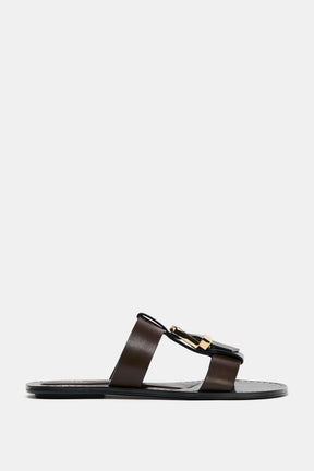 Double-Strap Flat Sandals