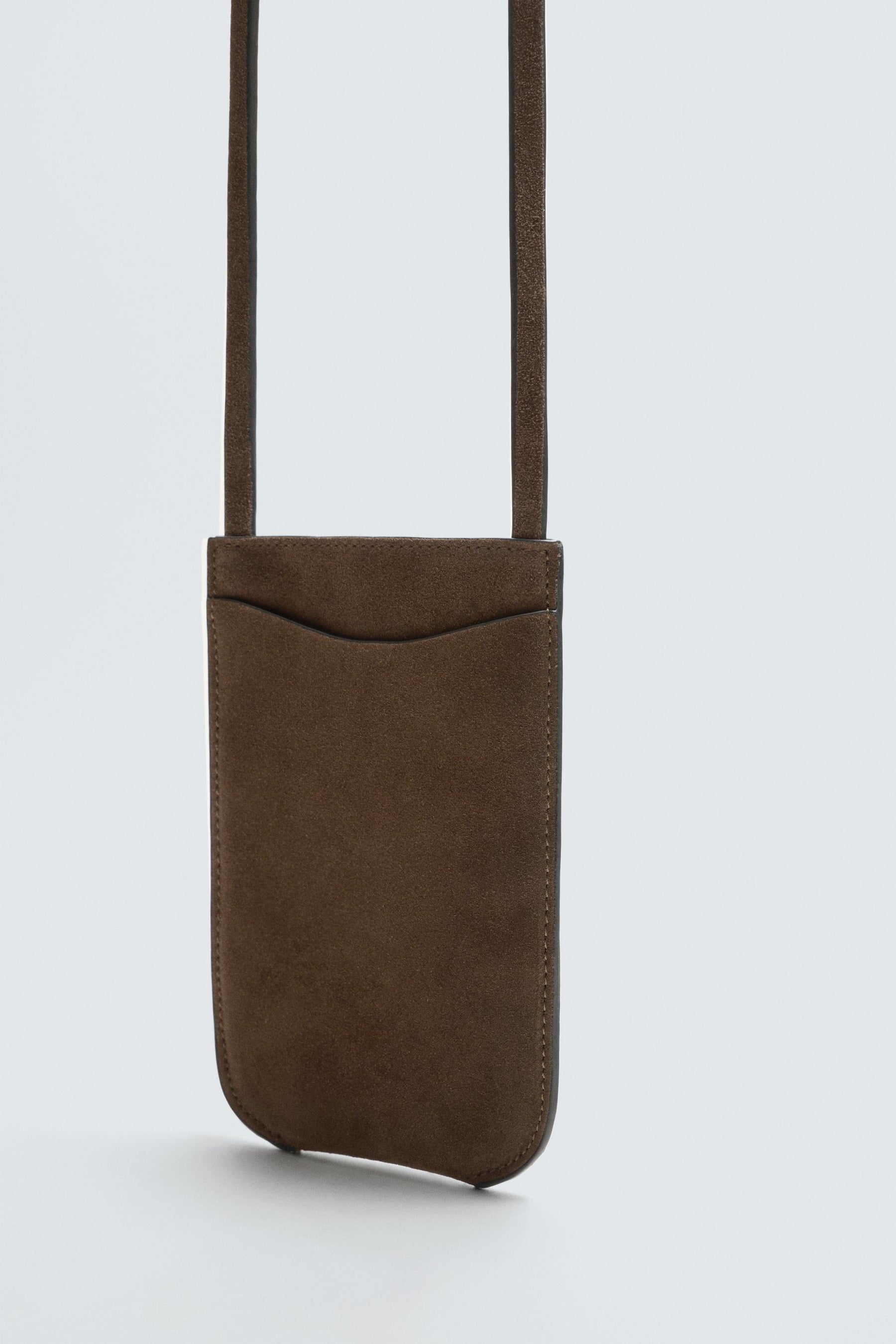 LEATHER CROSSBODY BAG - Image 3