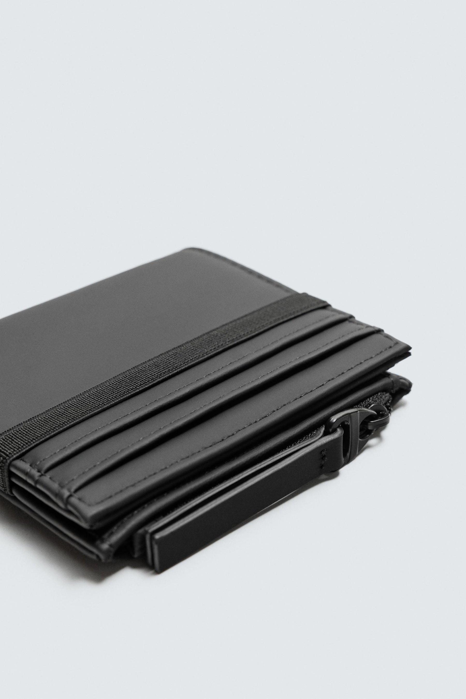 RUBBERISED WALLET WITH COIN PURSE - Image 3