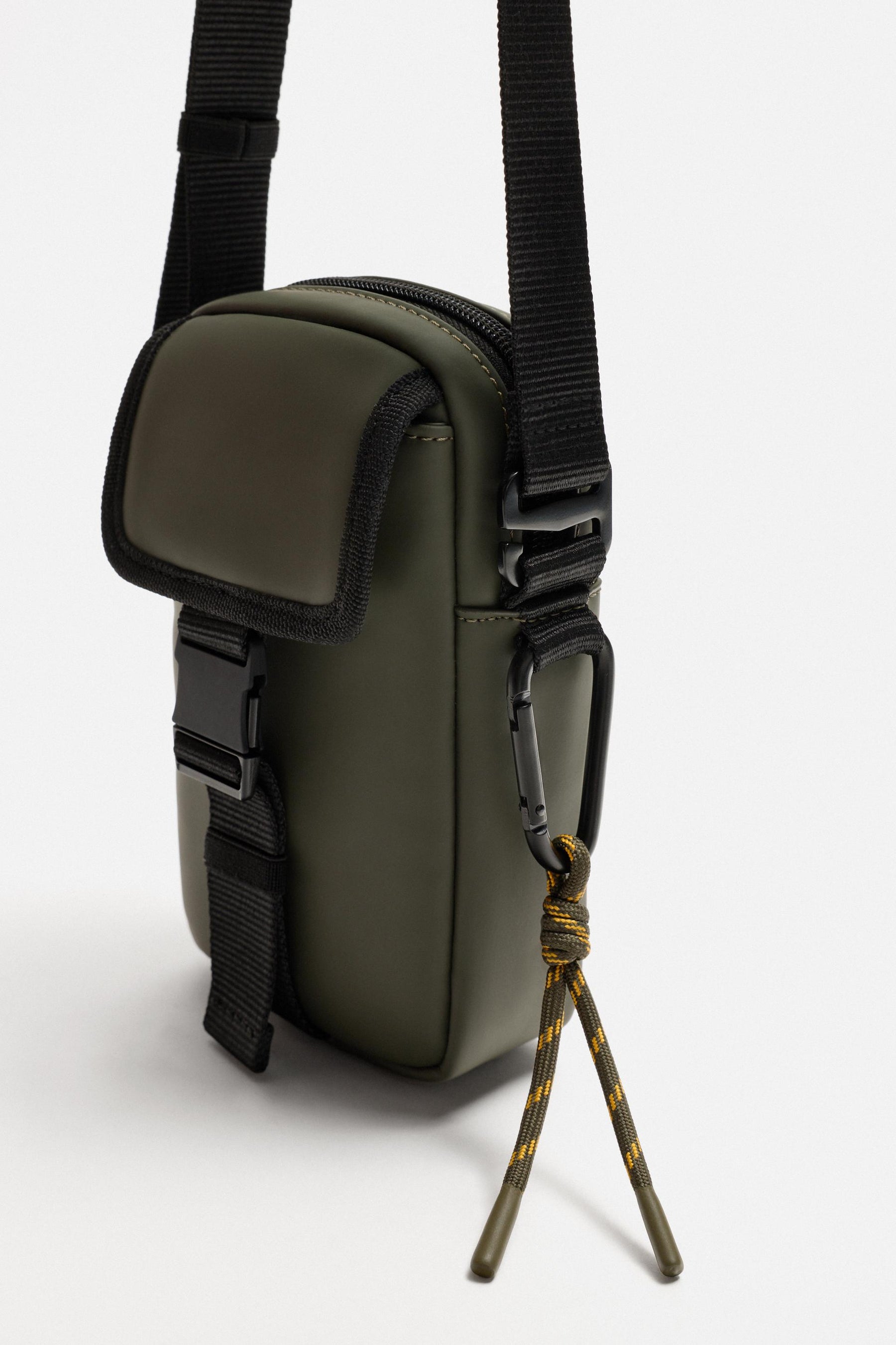 RUBBERISED CROSSBODY BAG - Image 5