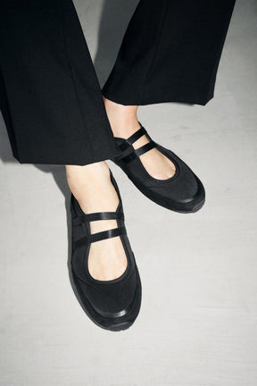 Double Strap Ballerinas