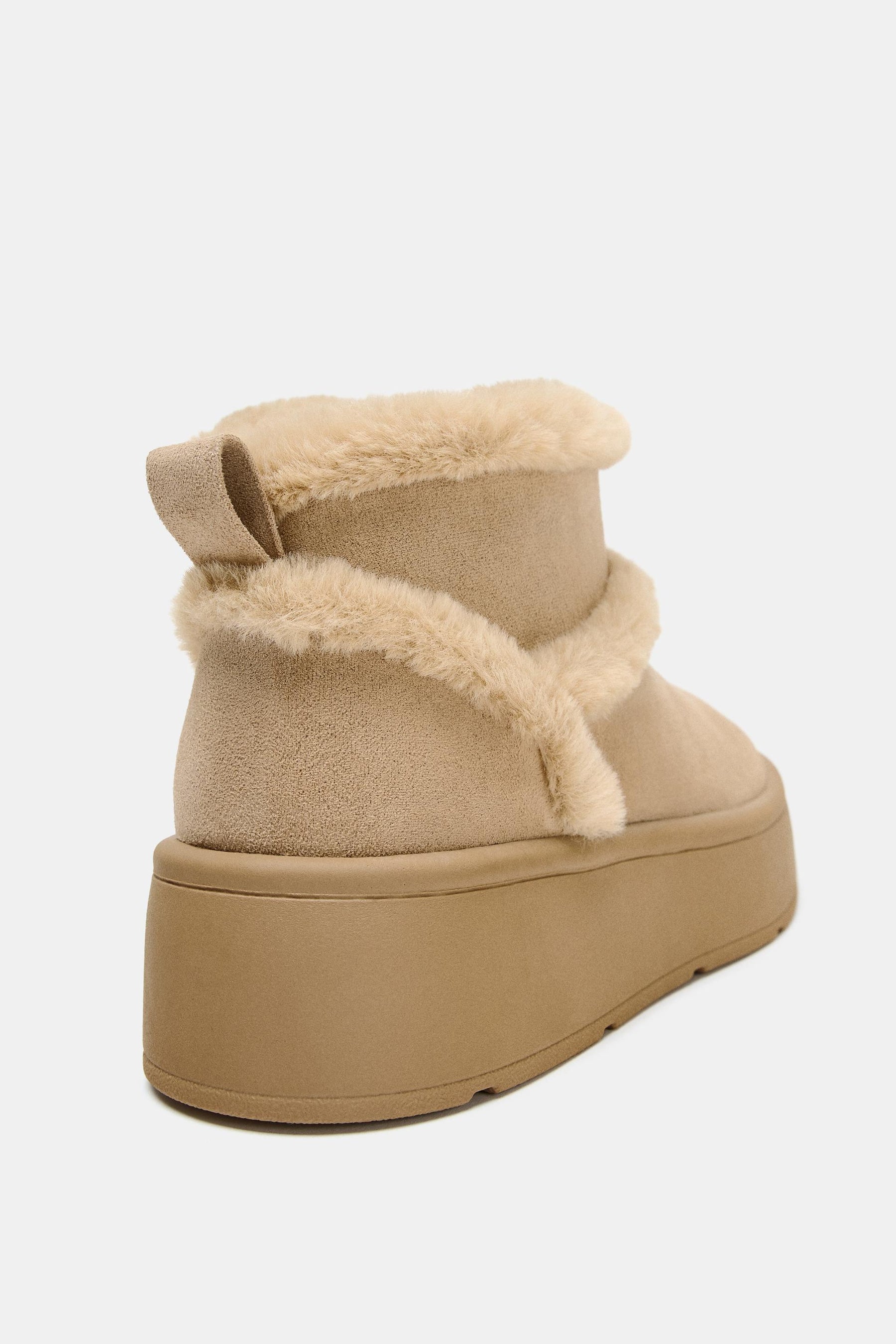 Faux Fur Ankle Boots