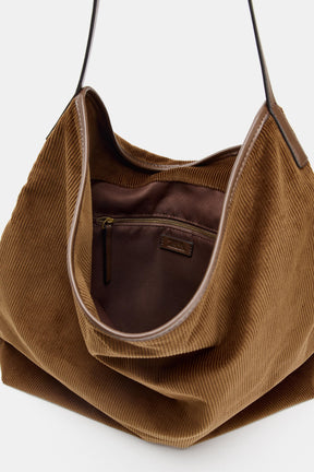 CORDUROY TOTE BAG
