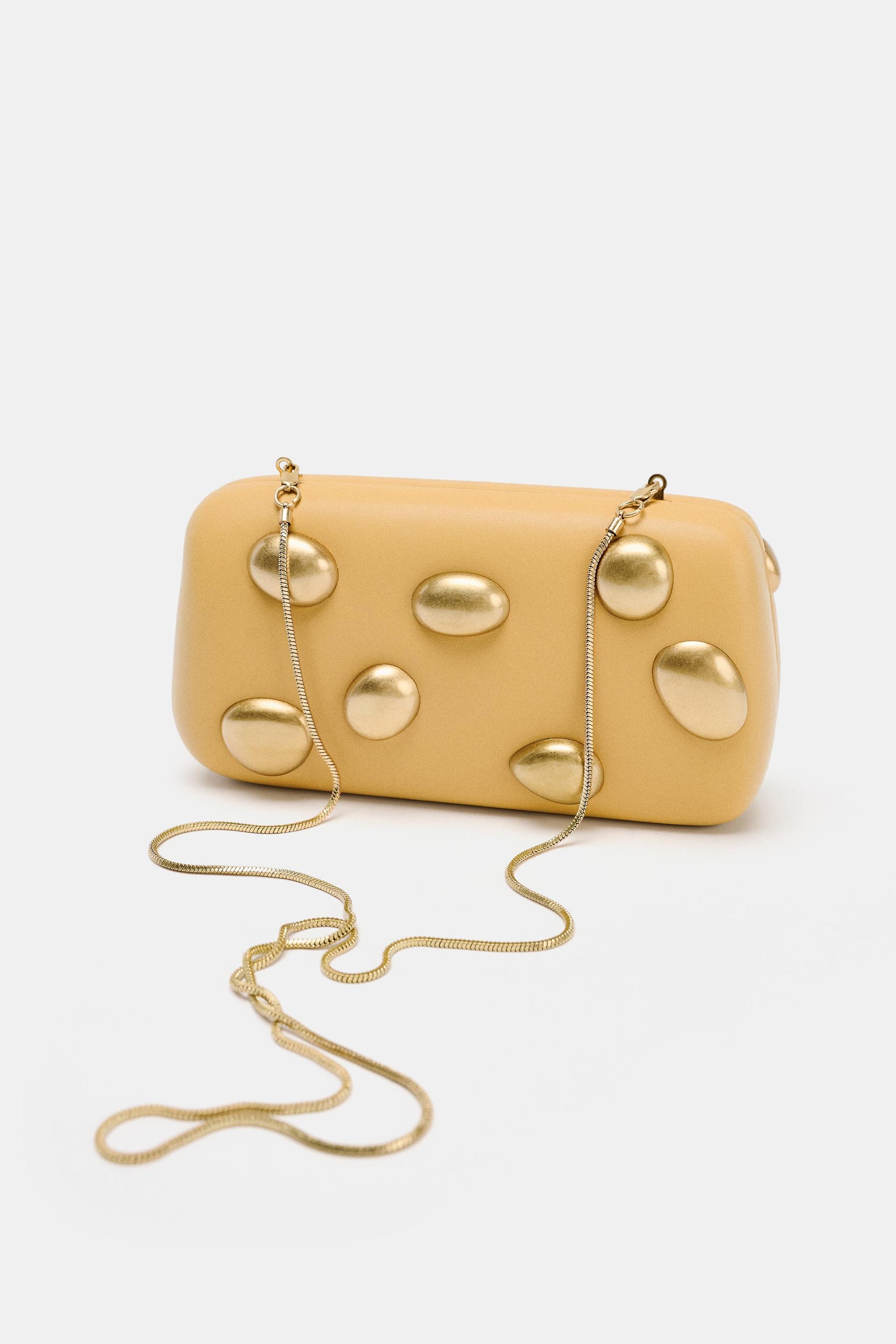 Metal Appliqué Clutch