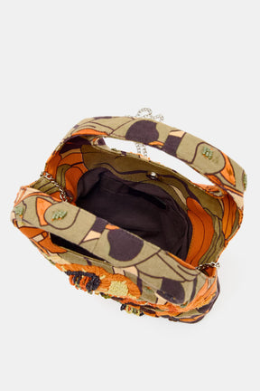 Multicoloured Beaded Fashion Bag