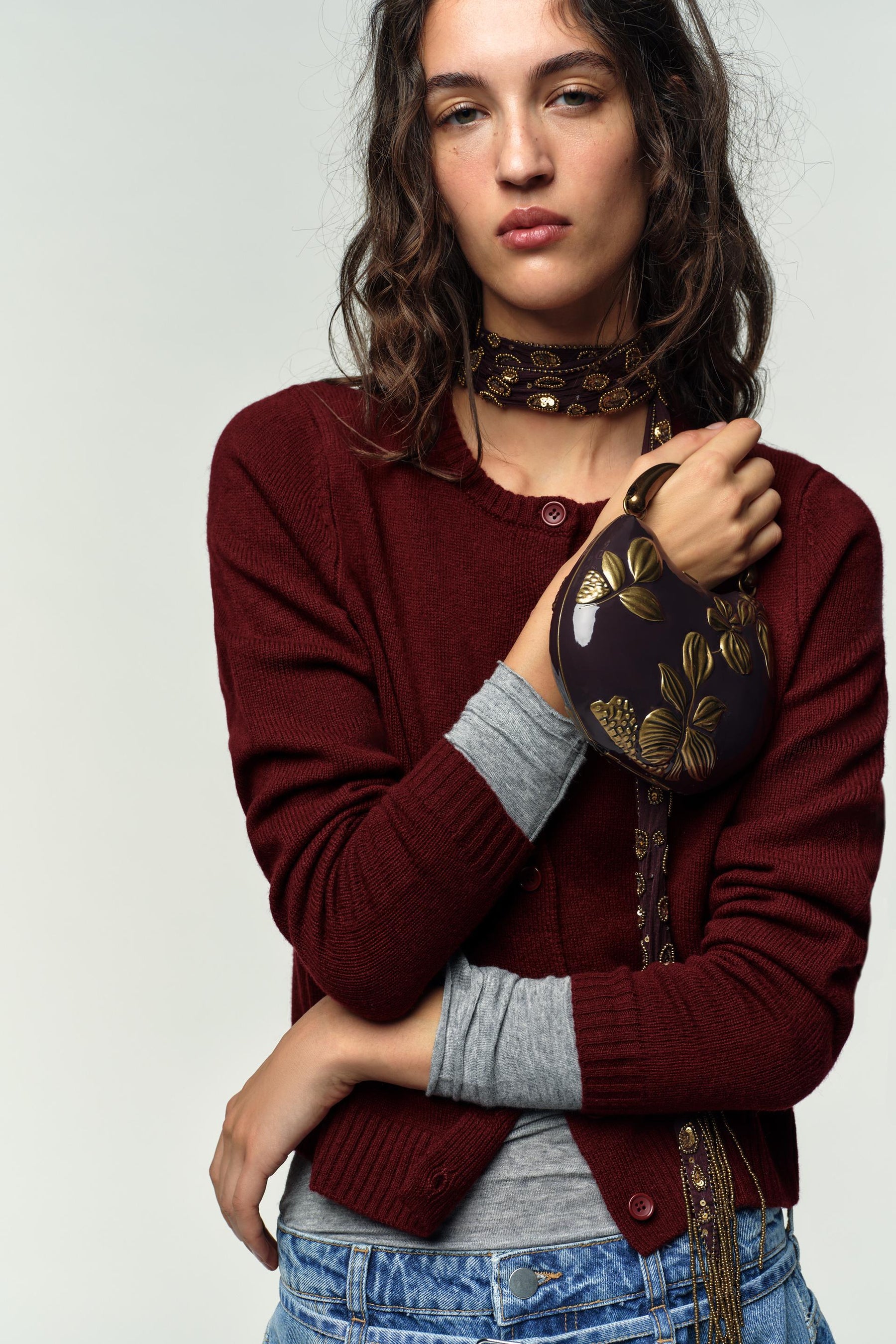 Floral Embellished Rigid Box