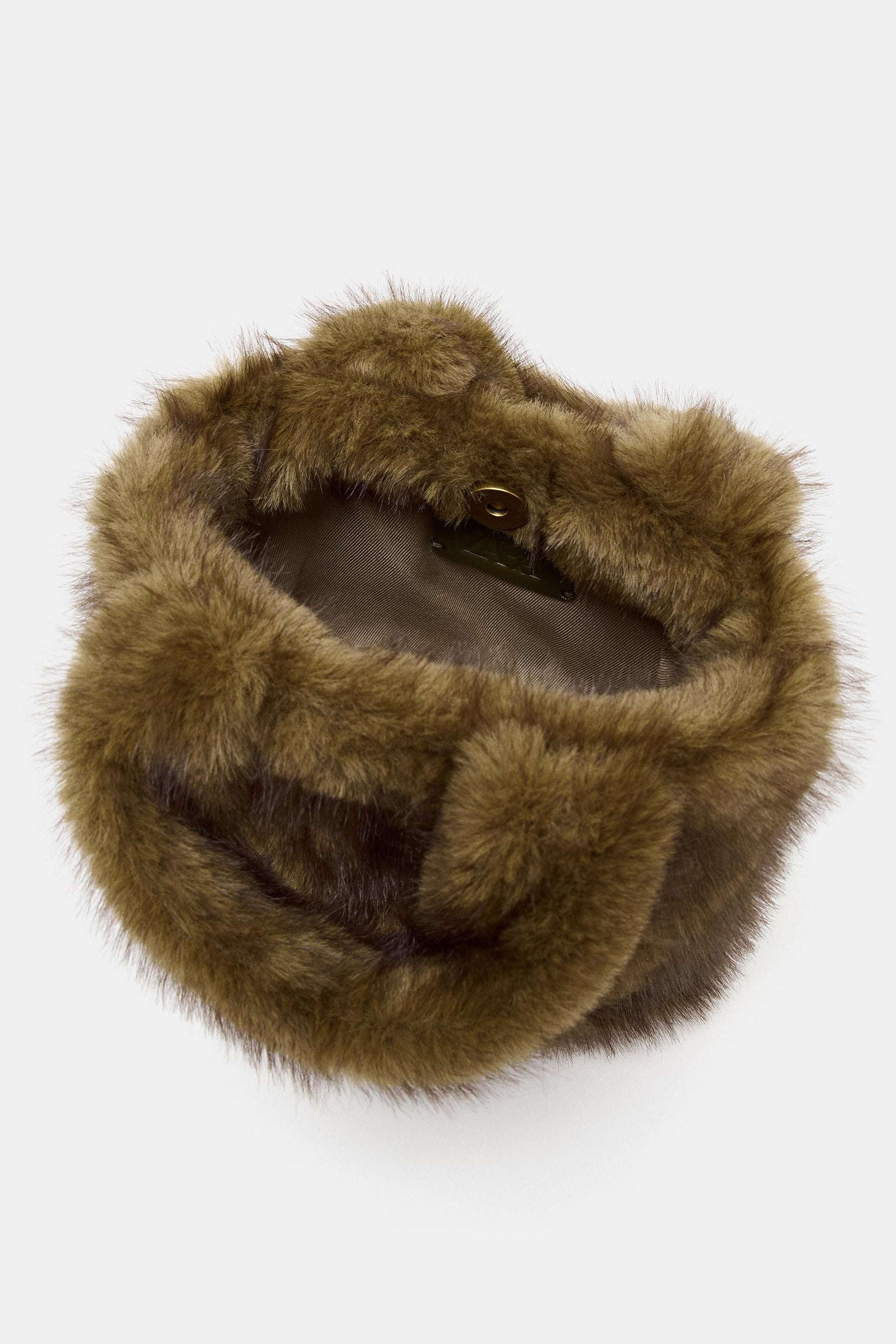 Faux Fur Handbag