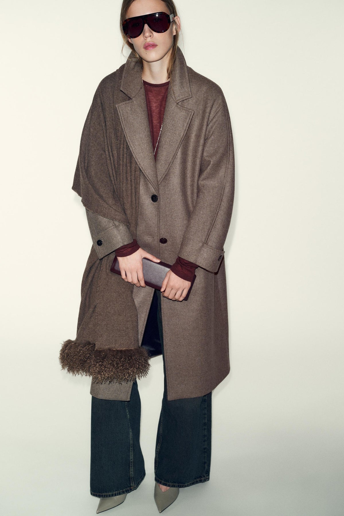 RECTANGULAR CLUTCH BAG