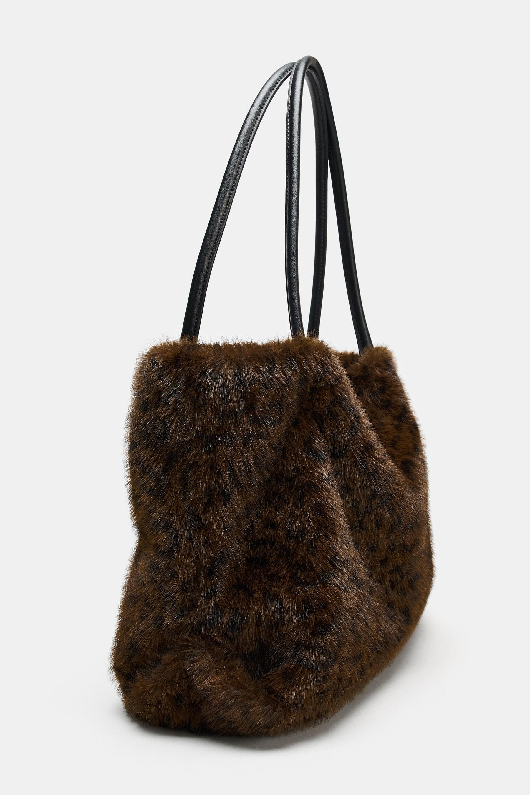 Faux Fur Tote