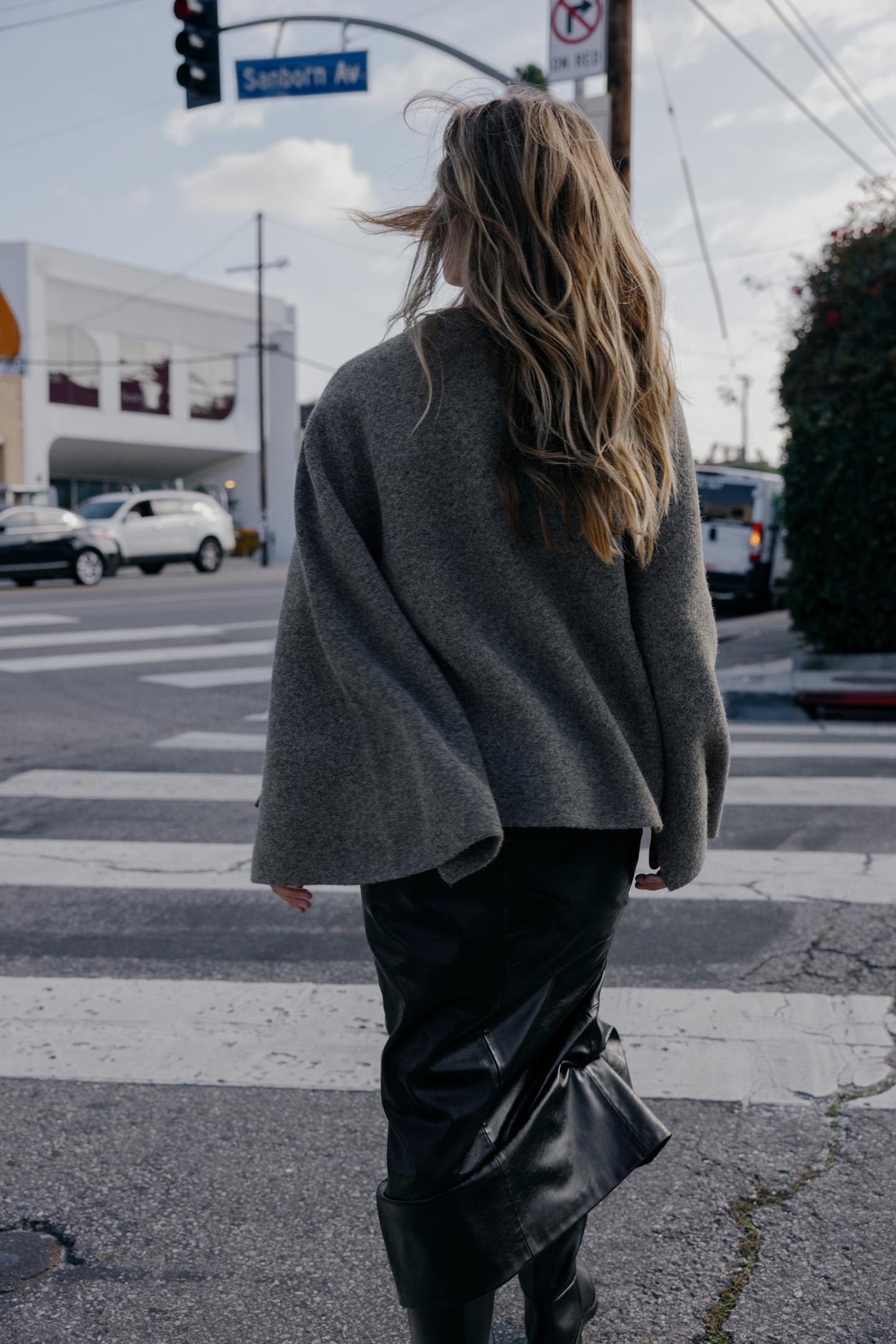 Slit Sleeve Cardigan